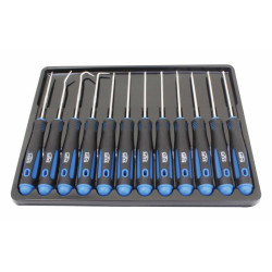 Мини отвертки, шила и куки 12 бр.