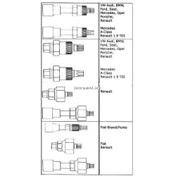 Комплект за алтернатори 18ч.