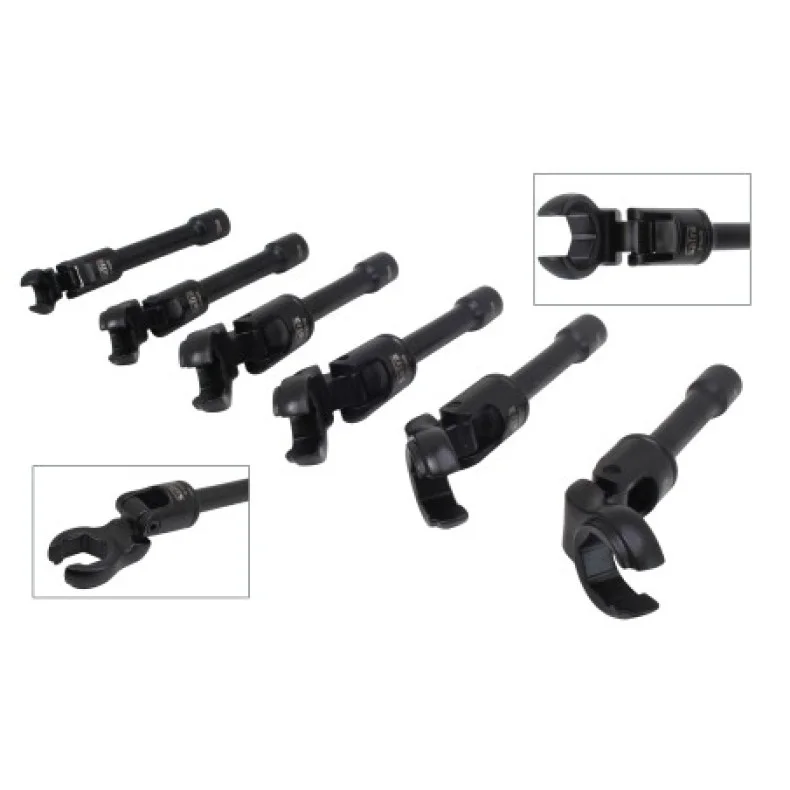 Комплект прорязани ключове с чупеща глава 6 бр.